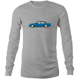 Blue Meanie Mens Long Sleeve T-Shirt