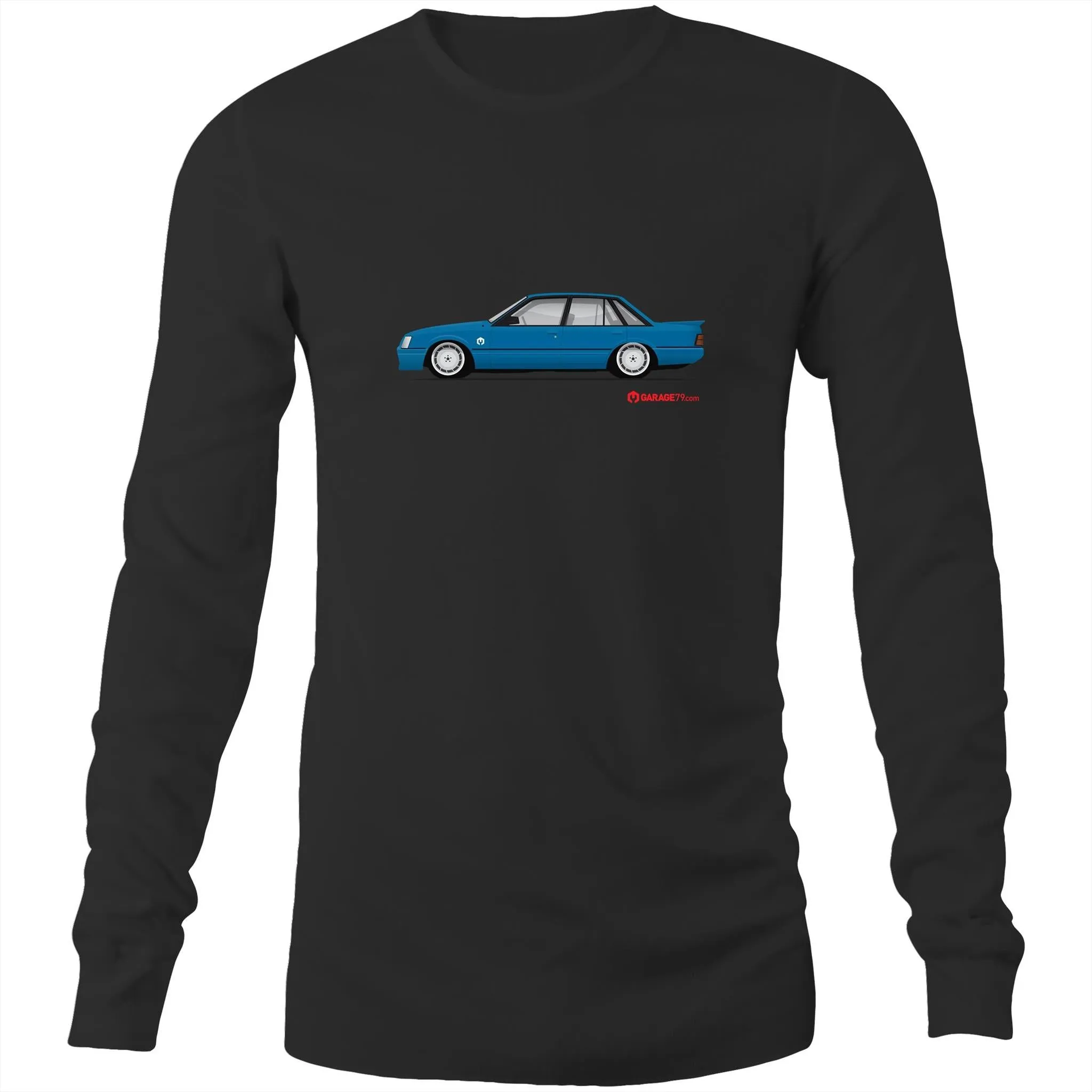 Blue Meanie Mens Long Sleeve T-Shirt