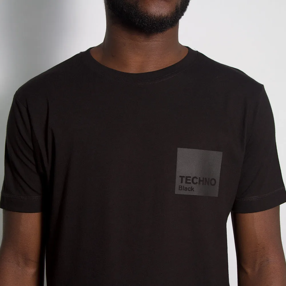 Box Techno Blk On Blk - Tshirt - Black