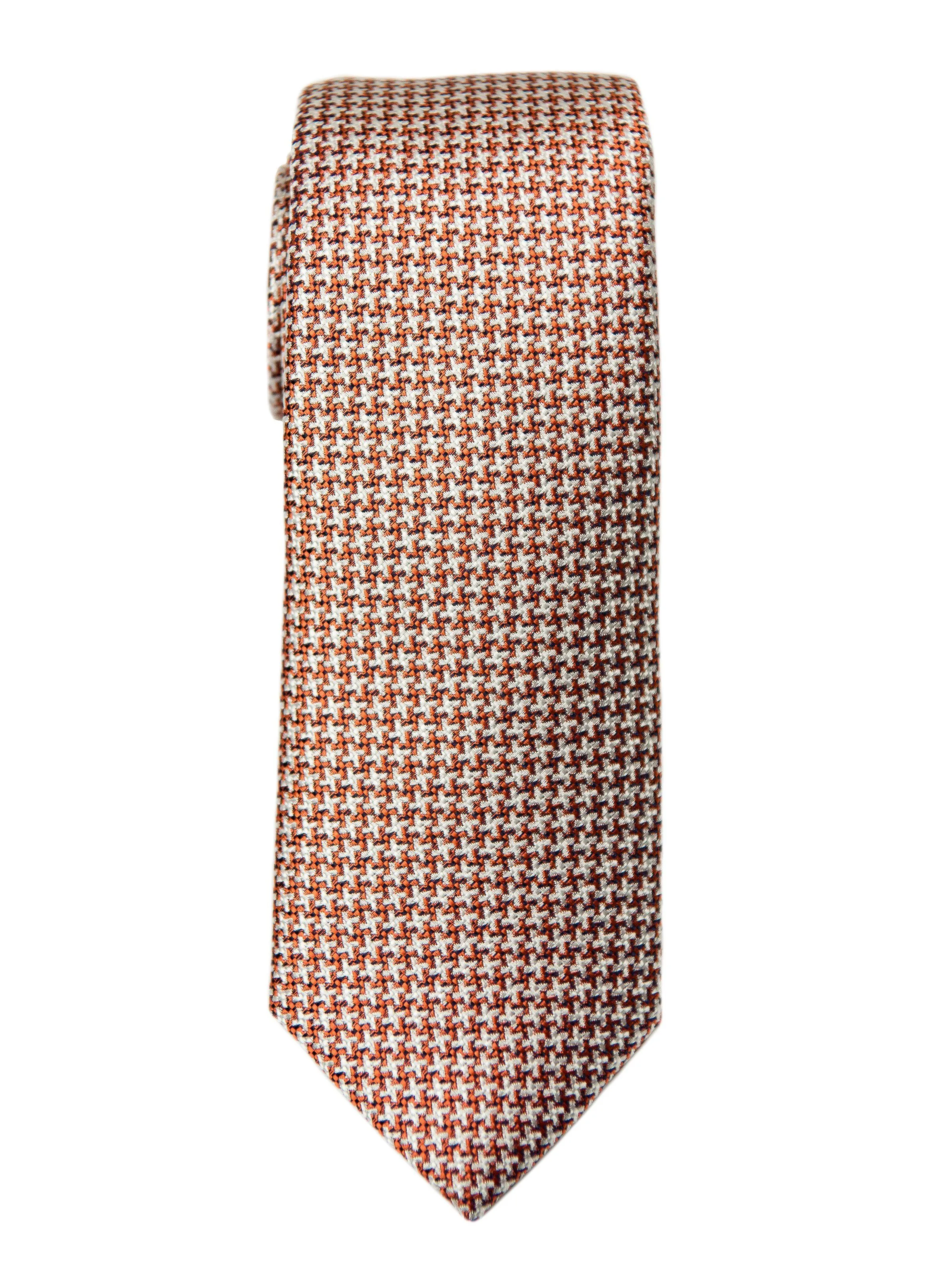 Boy's Tie 27736 Orange Neat