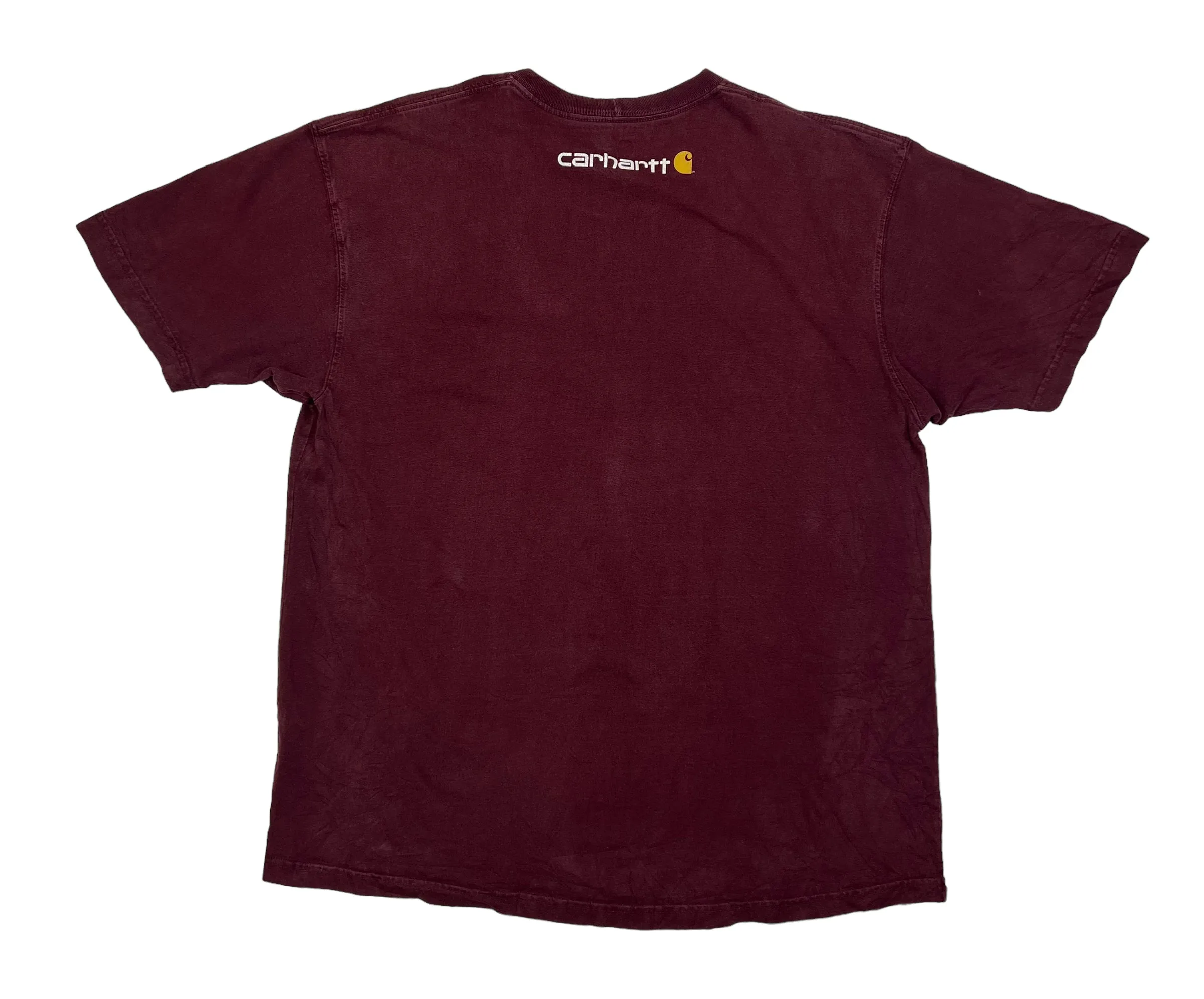 Carhartt Maroon Short Sleeve T-Shirt