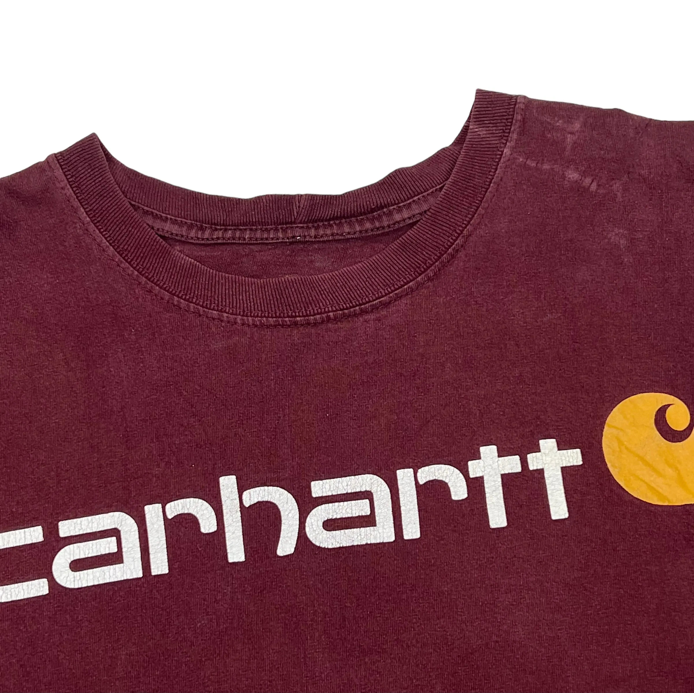 Carhartt Maroon Short Sleeve T-Shirt