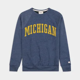 Classic Arched Michigan Crewneck