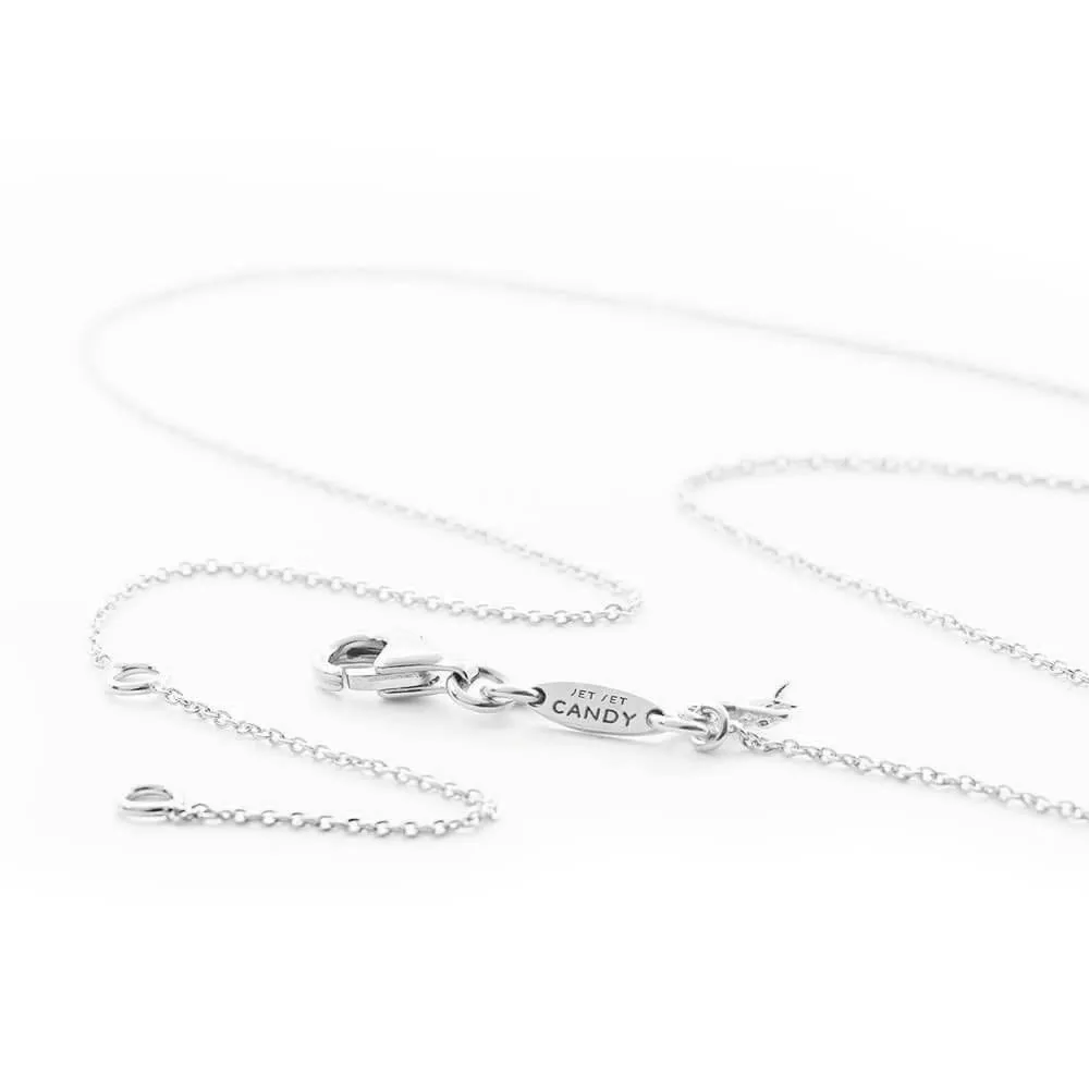 Classic Charm Necklace, Silver