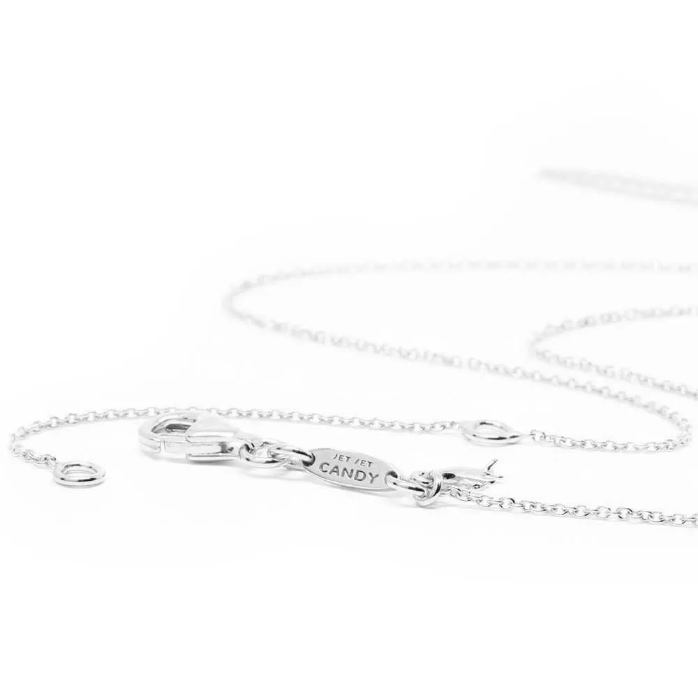 Classic Charm Necklace, Silver