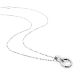 Classic Charm Necklace, Silver