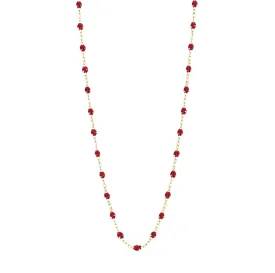 CLASSIC GIGI NECKLACE, CHERRY