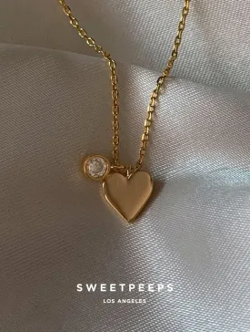 Classic Heart Charm Necklace