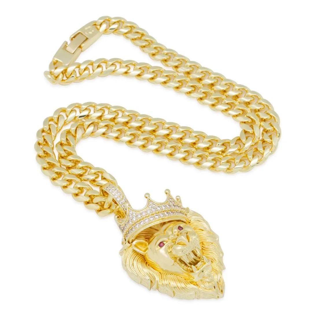 Classic Roaring Lion Necklace