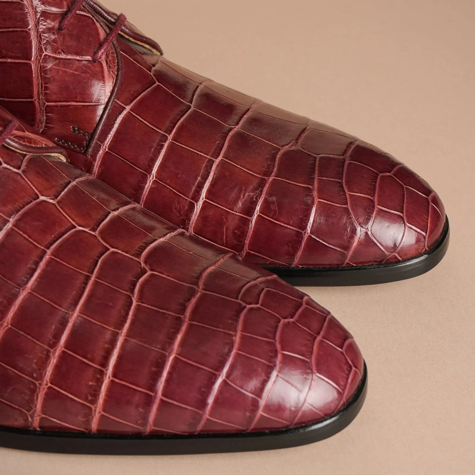 Crimson Artisanal Shoes