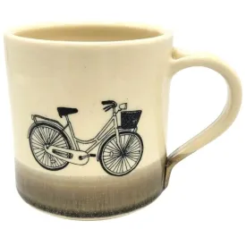 Cruiser Bicycle Mug - Straight Sided