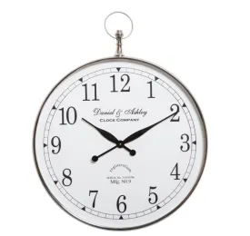 Daniel & Ashley Wall Clock 60cm White