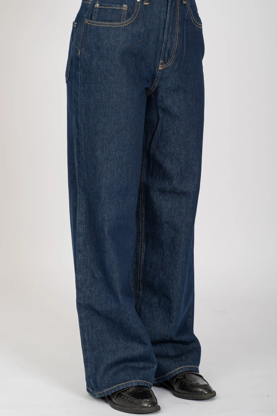 De Originale Performance Wide Jeans - Dark Blue Denim