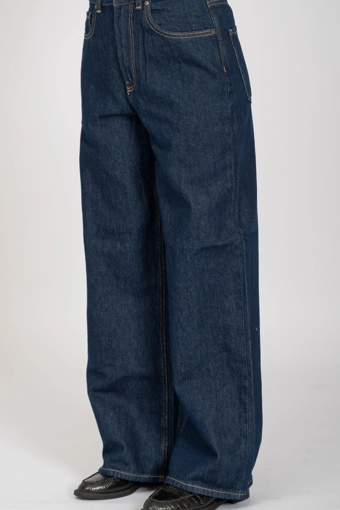 De Originale Performance Wide Jeans - Dark Blue Denim