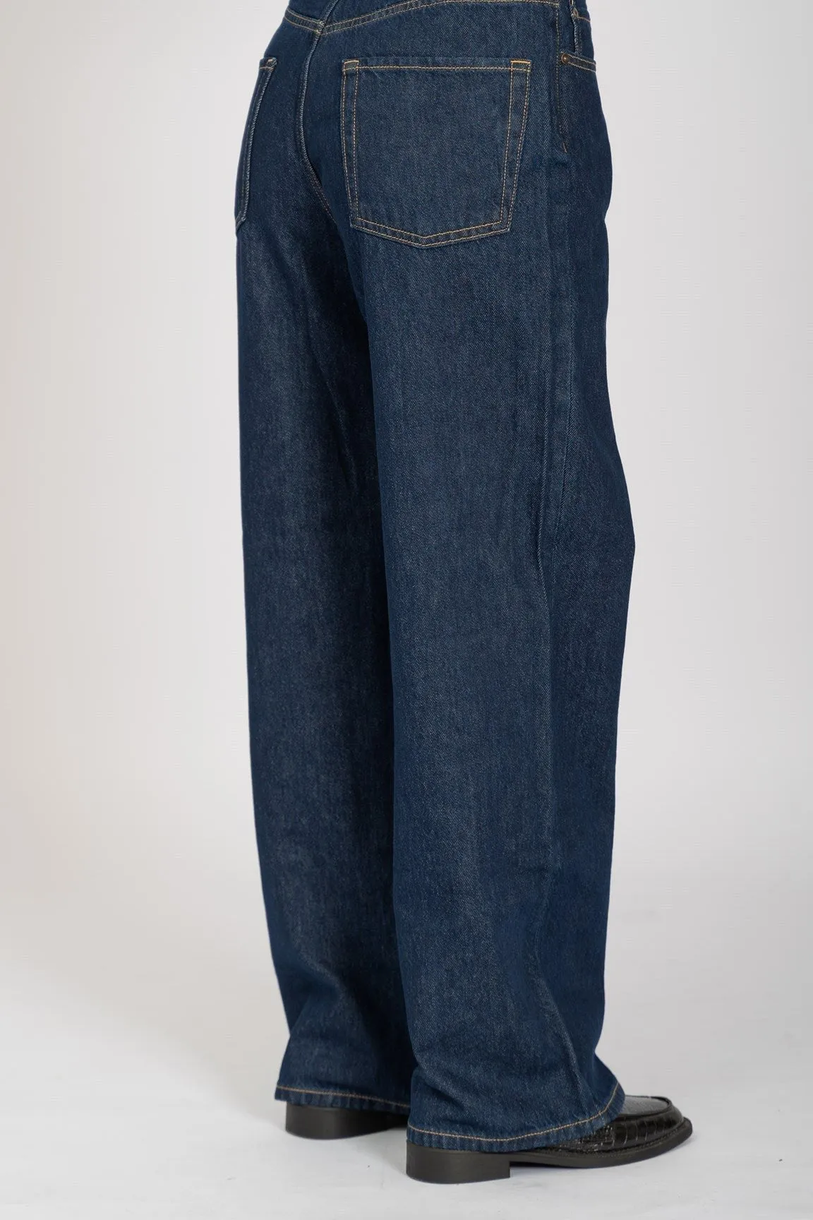 De Originale Performance Wide Jeans - Dark Blue Denim