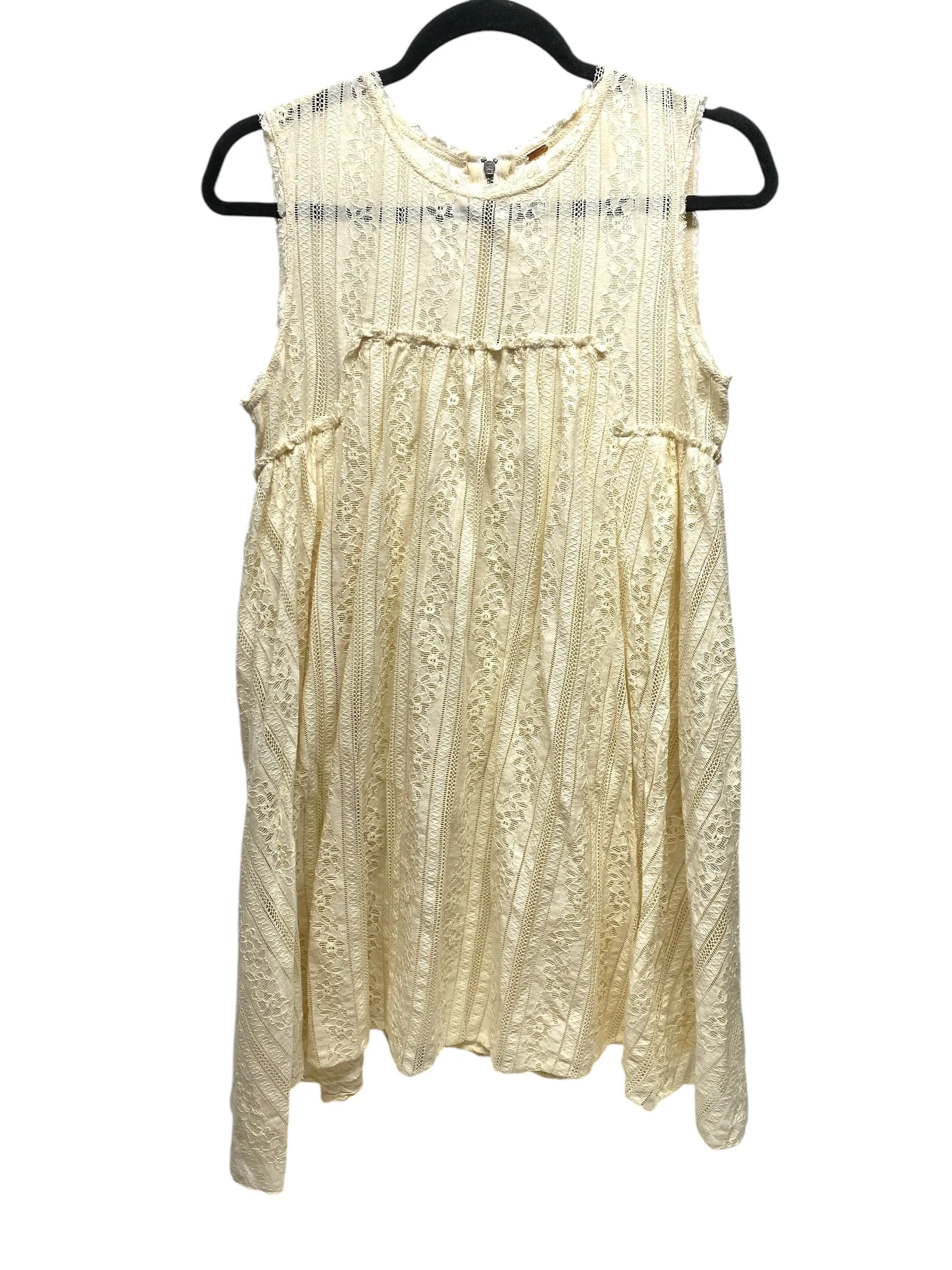 Dress Casual Short By Free People In Cream, Size: S