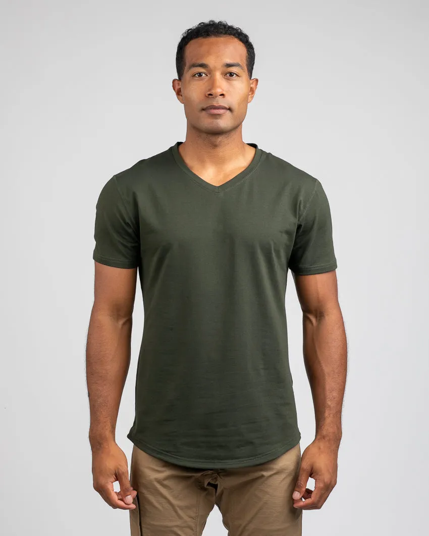 Drop-Cut V-Neck: LUX <!-- Size M -->