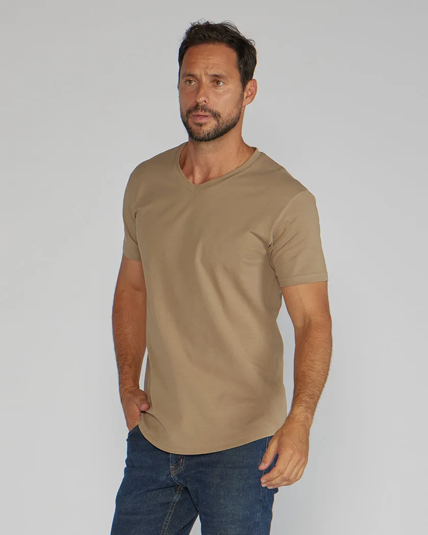 Drop-Cut V-Neck: LUX <!-- Size M -->