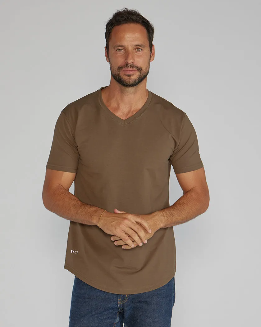 Drop-Cut V-Neck: LUX <!-- Size M -->