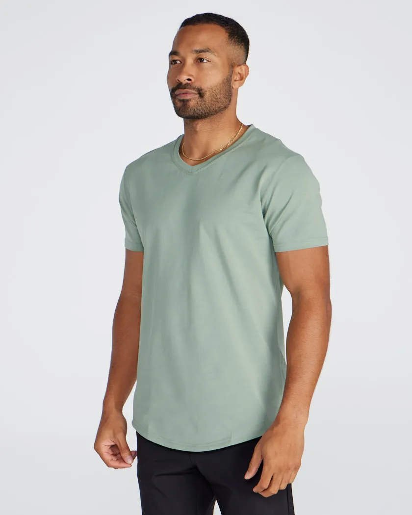 Drop-Cut V-Neck: LUX <!-- Size M -->