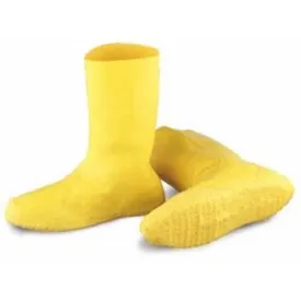 Dunlop Onguard 97591 12 Inch Latex Hazmat Boot Cover, Yellow, 1 Pair