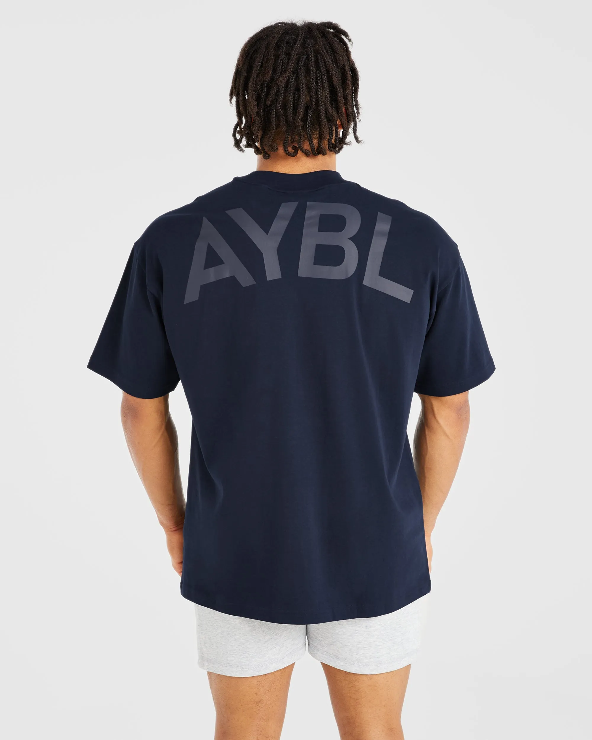 Essential Oversized T Shirt - Navy