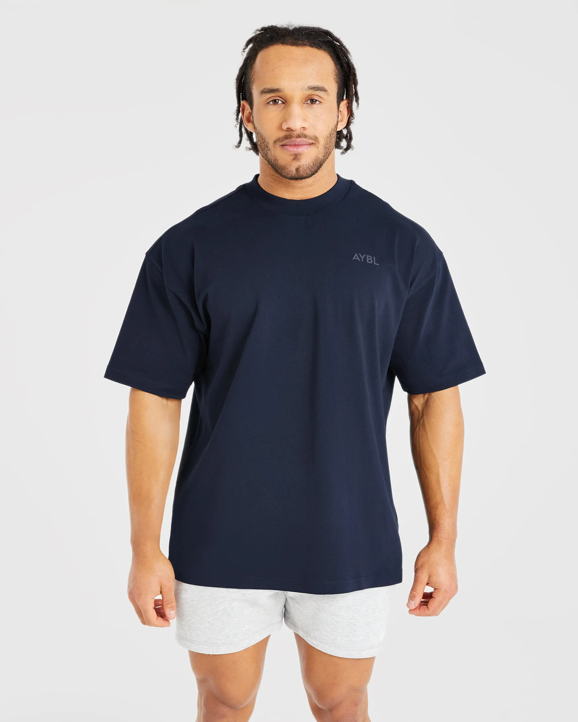 Essential Oversized T Shirt - Navy