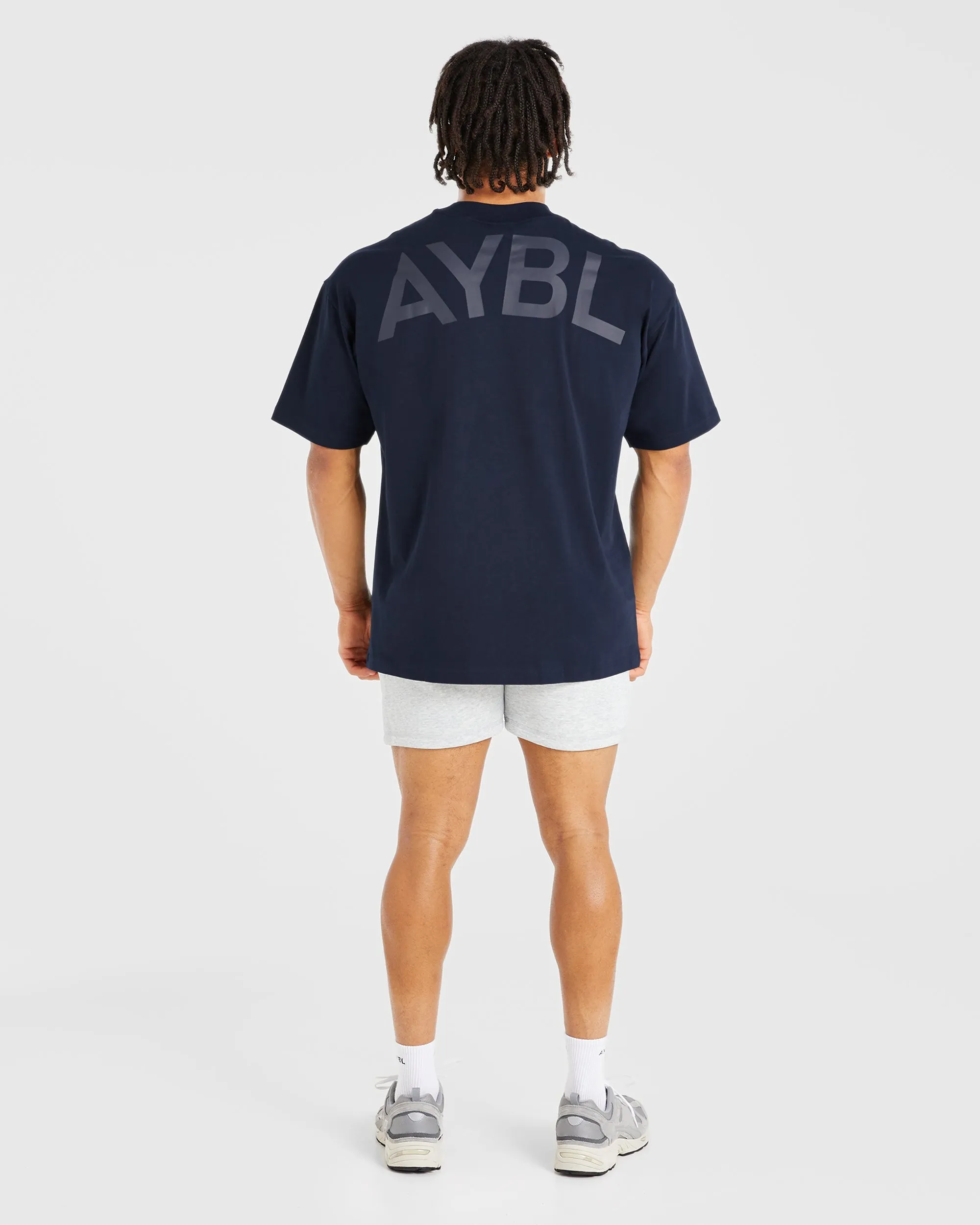 Essential Oversized T Shirt - Navy