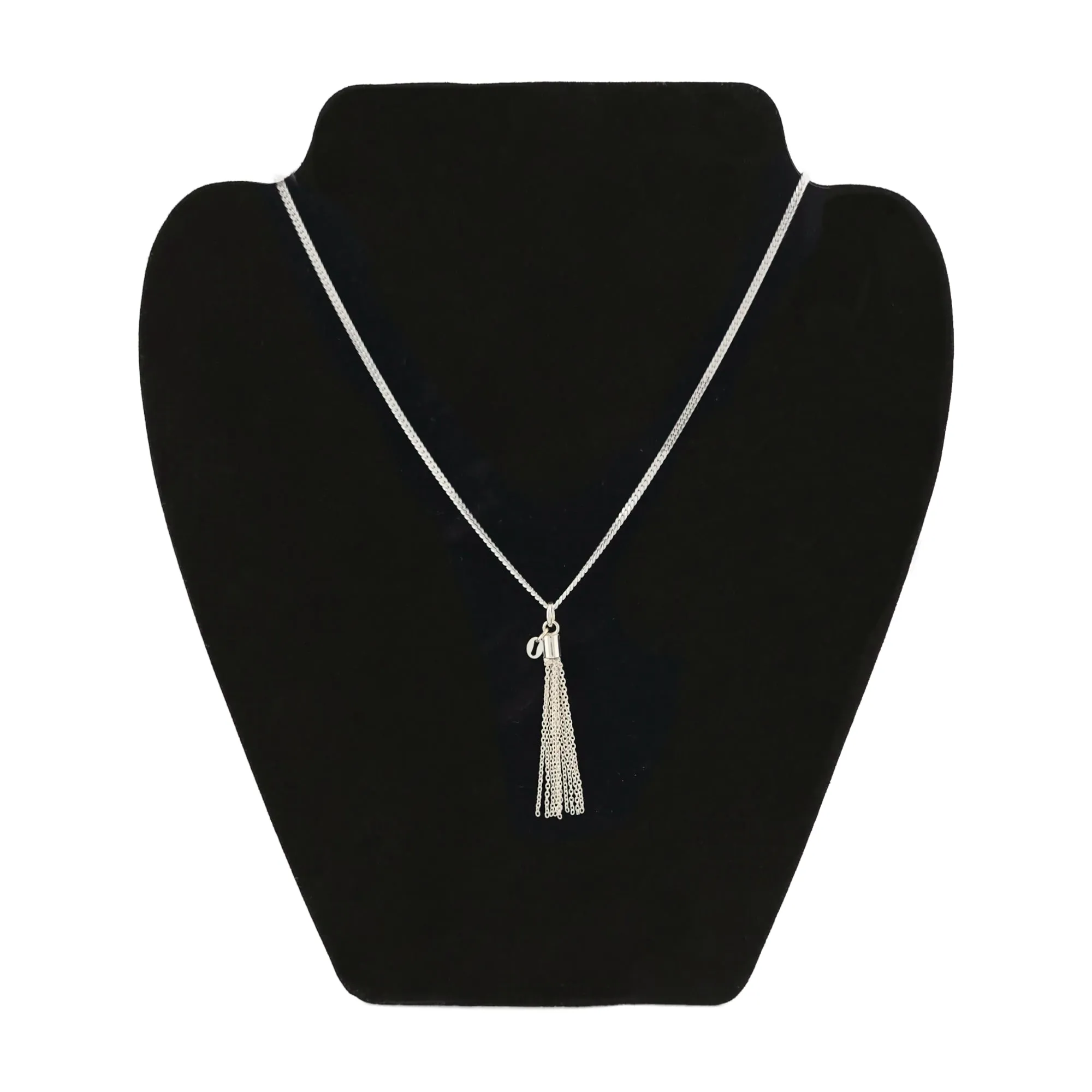 Fashion Women's 925 Sterling Silver Chain Tassel Design Pendant