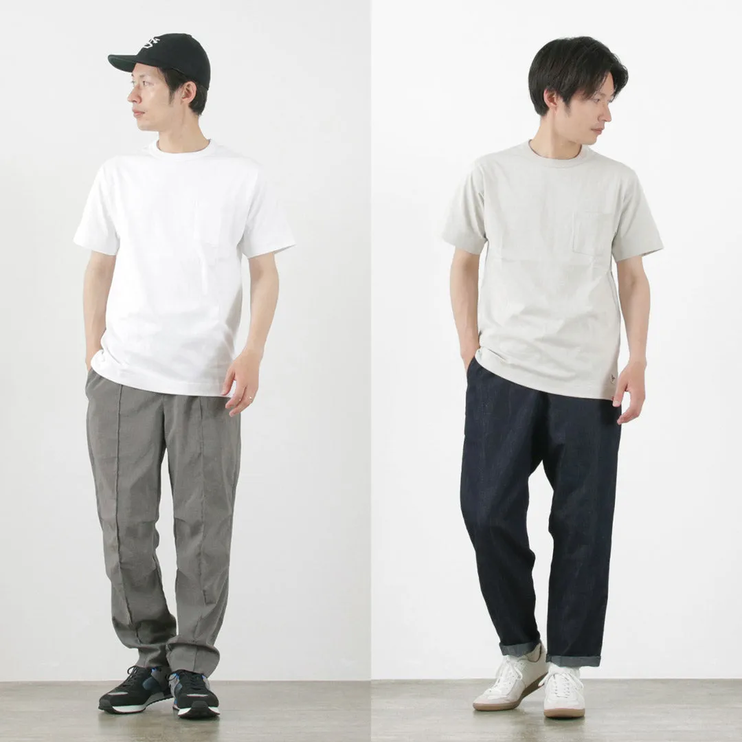 FELCO × HEALTH KNIT / Crew Neck Pocket Tee