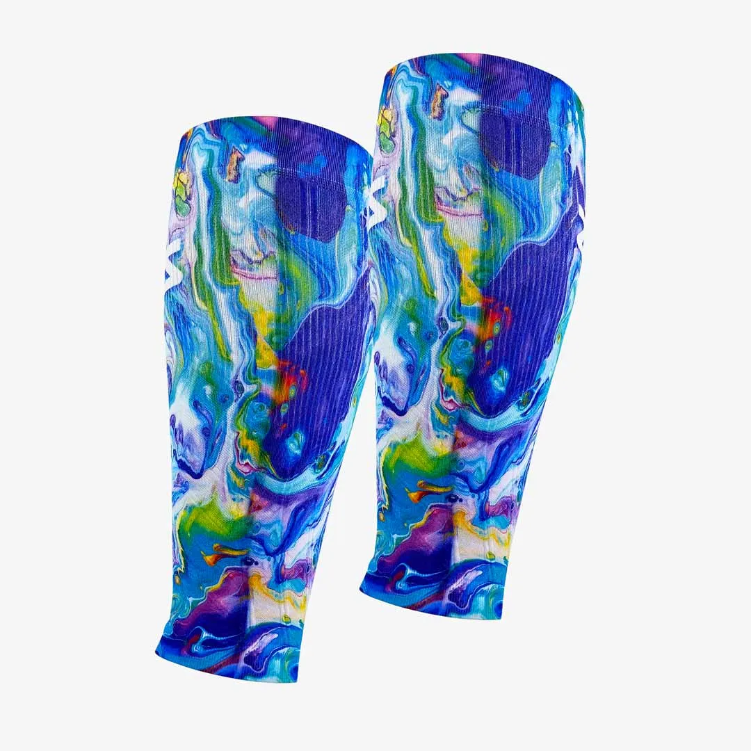 Fluid Art Compression Leg Sleeves