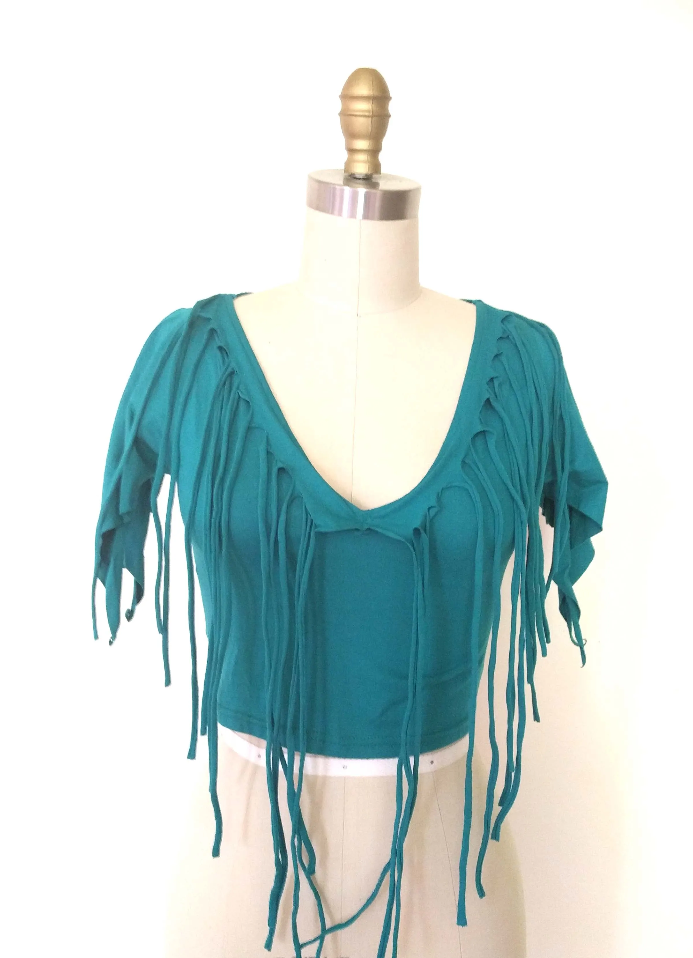 Fringy Crazy Reversible Top (6 colors)