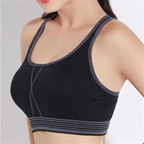 Full Coverage Shockproof Padded Wire Free Sports Bra