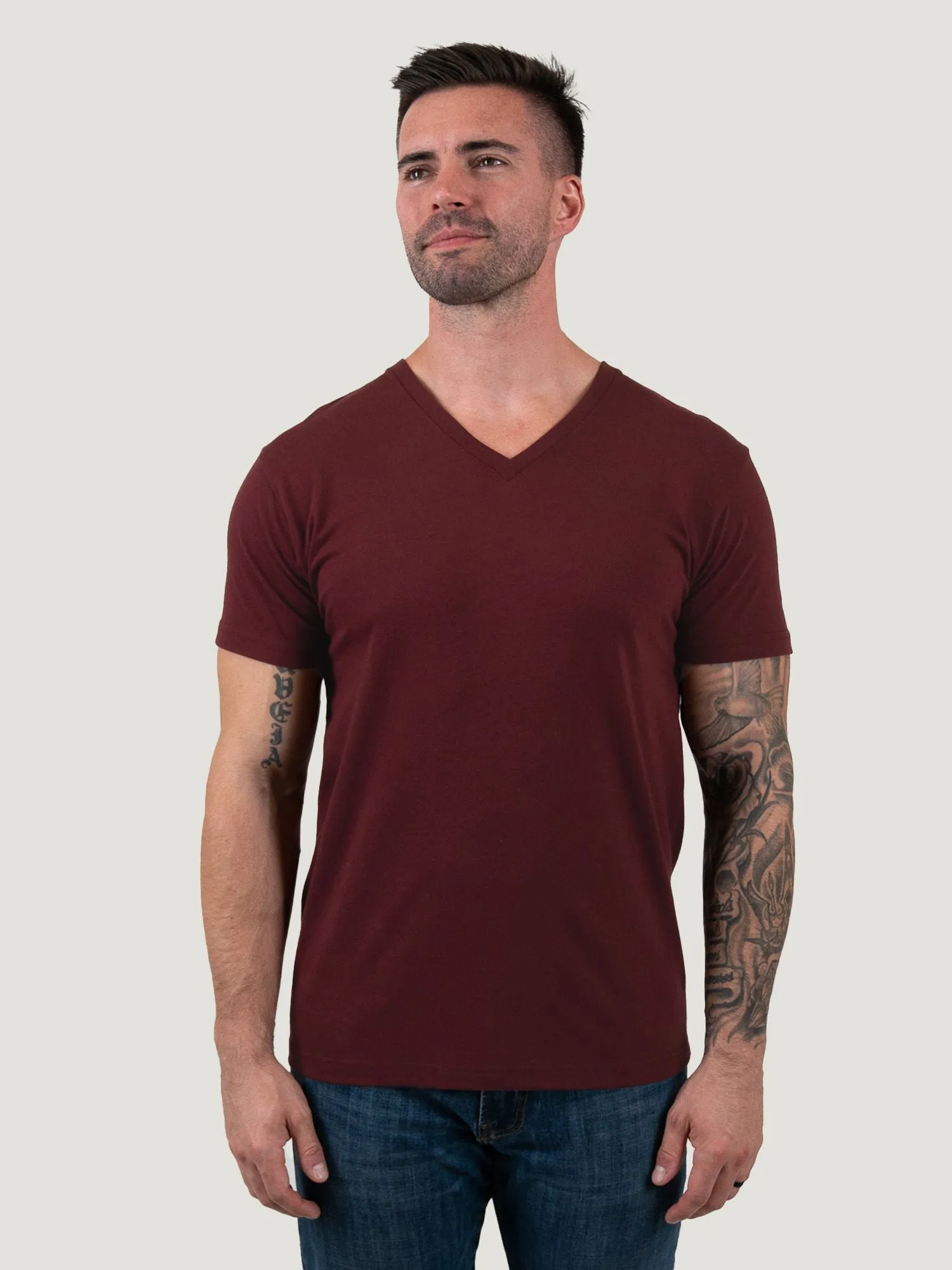 Garnet V-Neck