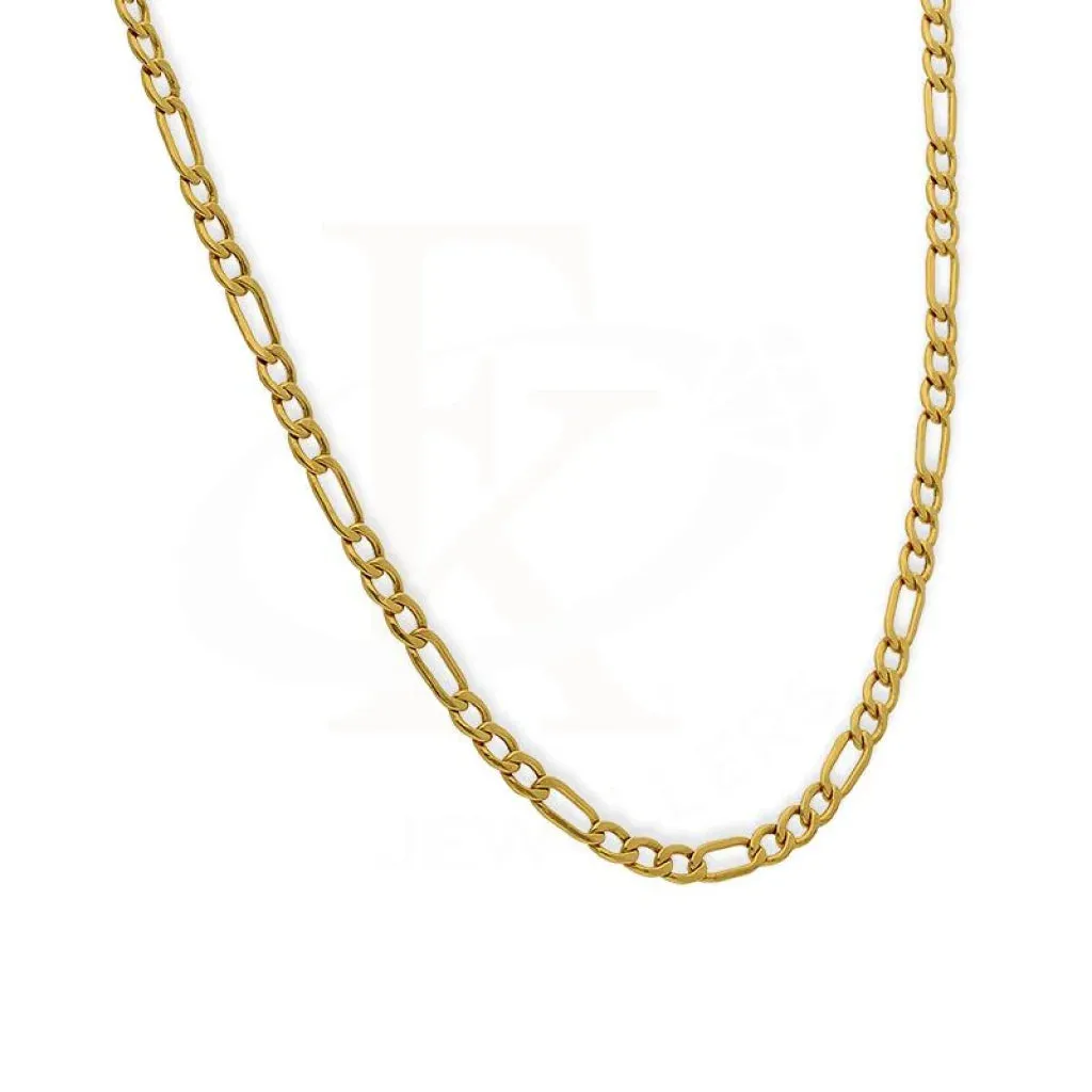 Gold 16 Inches Cartier Chain 22KT - FKJCN22K2139