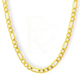 Gold 16 Inches Cartier Chain 22KT - FKJCN22K2139