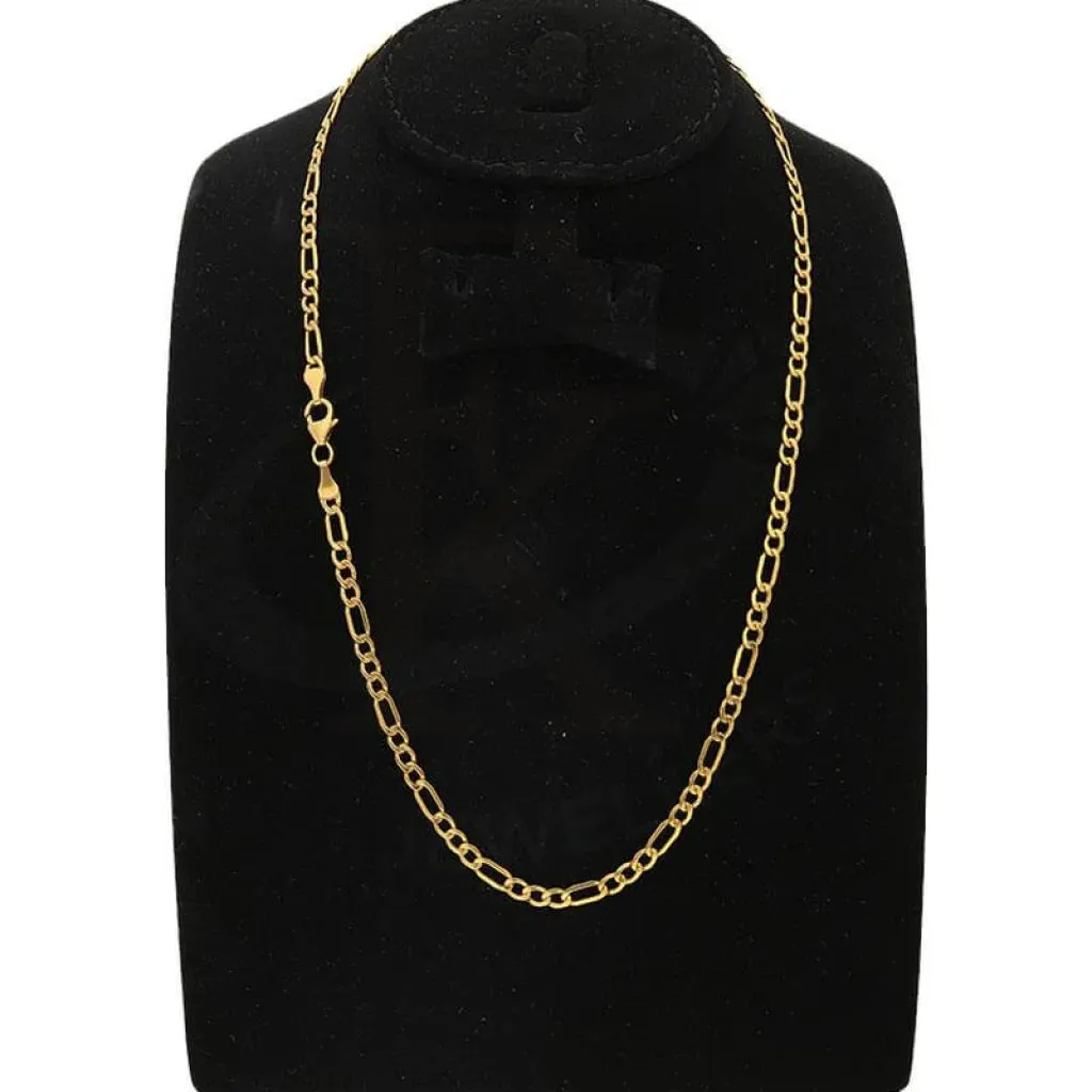 Gold 16 Inches Cartier Chain 22KT - FKJCN22K2139