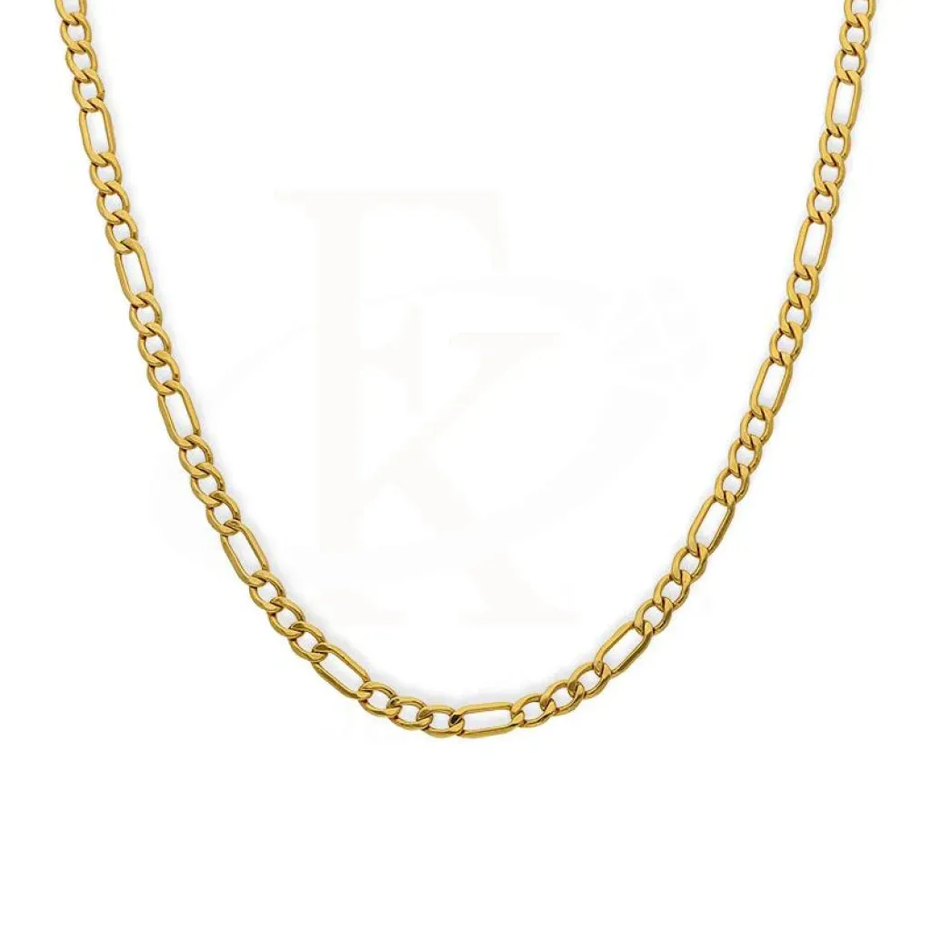 Gold 16 Inches Cartier Chain 22KT - FKJCN22K2139