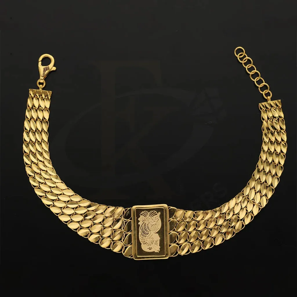 Gold Bracelet 21KT - FKJBRL21KM5163