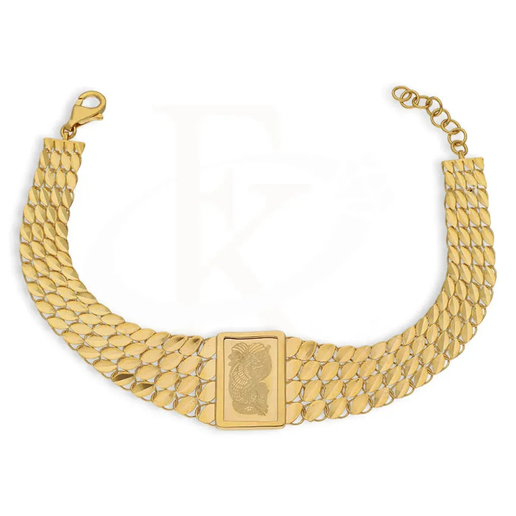 Gold Bracelet 21KT - FKJBRL21KM5163