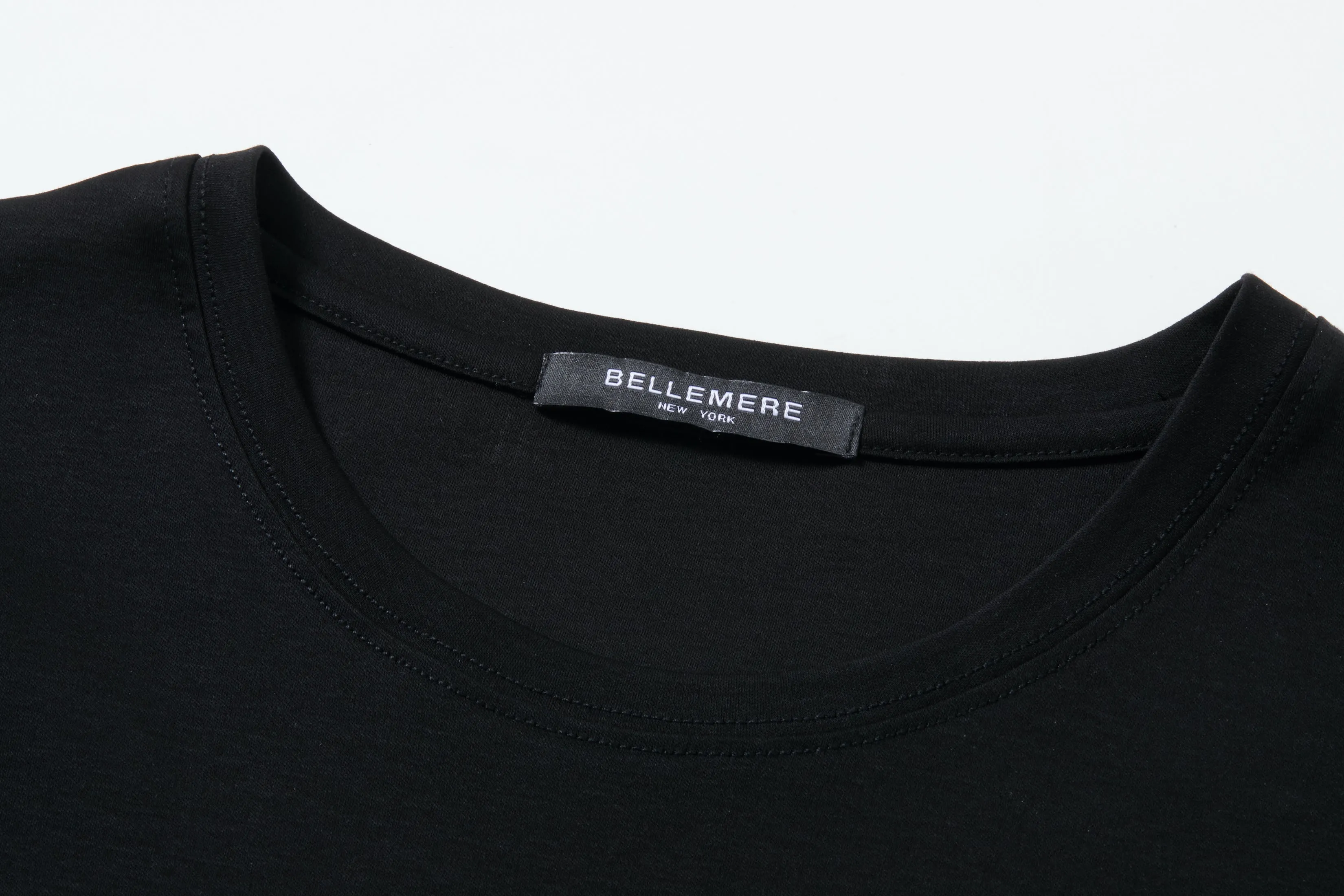 Grand Crew Neck Mercerized Cotton T-Shirt