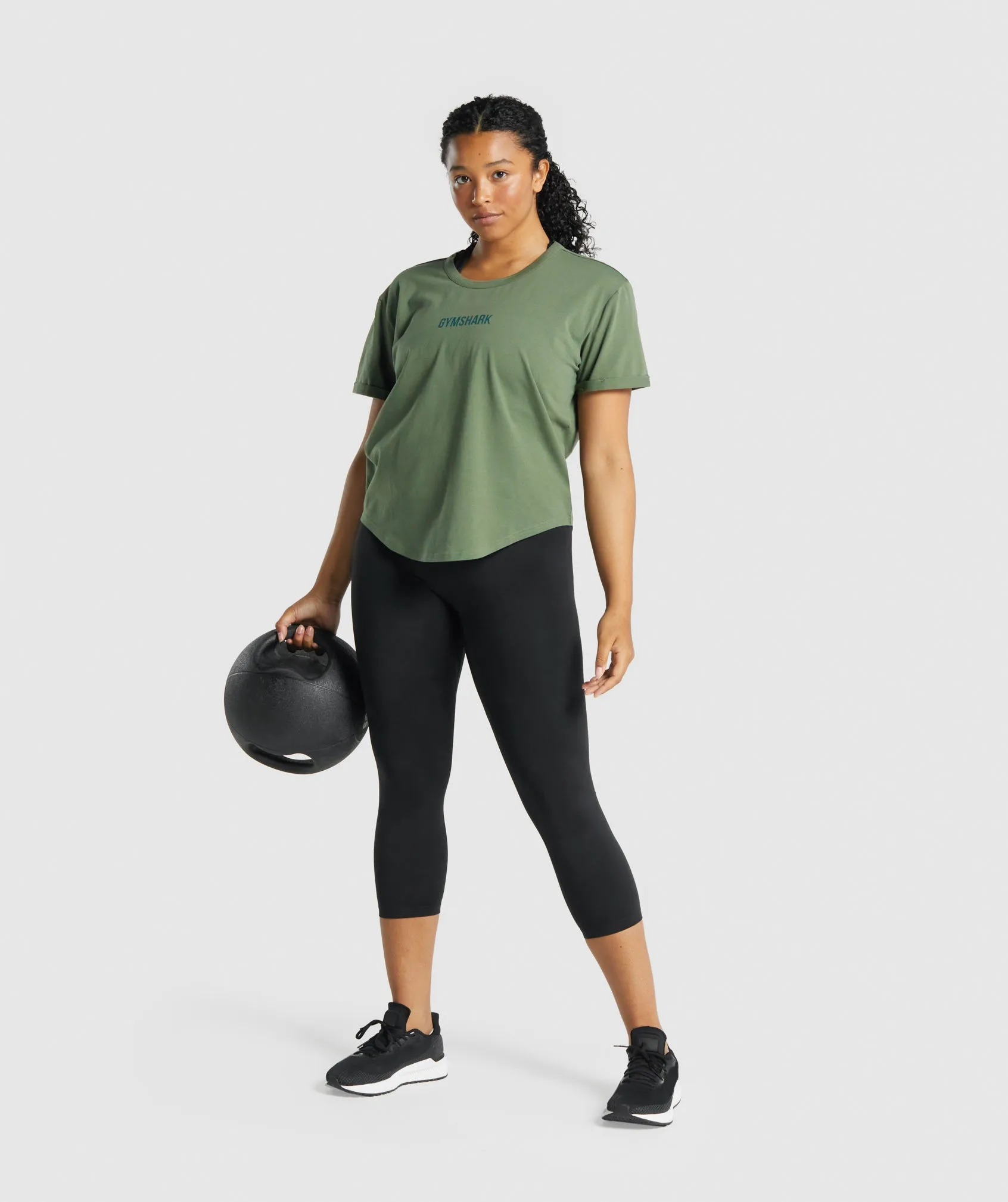 Gymshark Apollo Graphic T-Shirt - Green