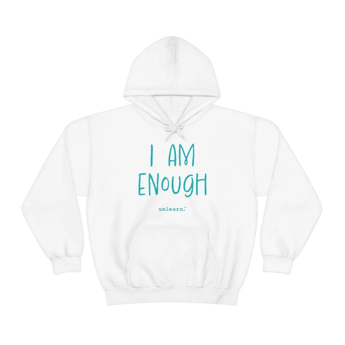 I Am Enough - Relaxed Fit Fleece Hoodie