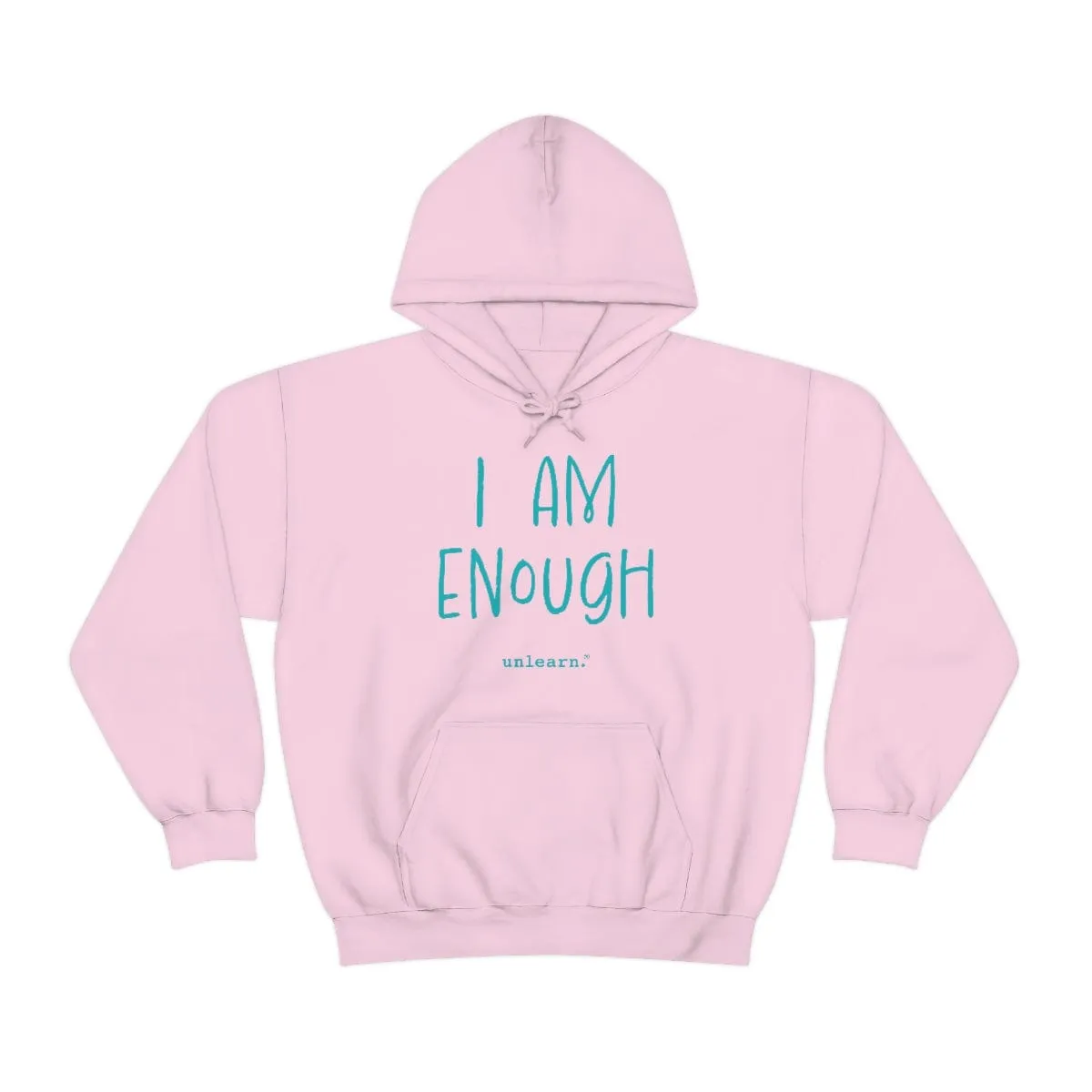 I Am Enough - Relaxed Fit Fleece Hoodie