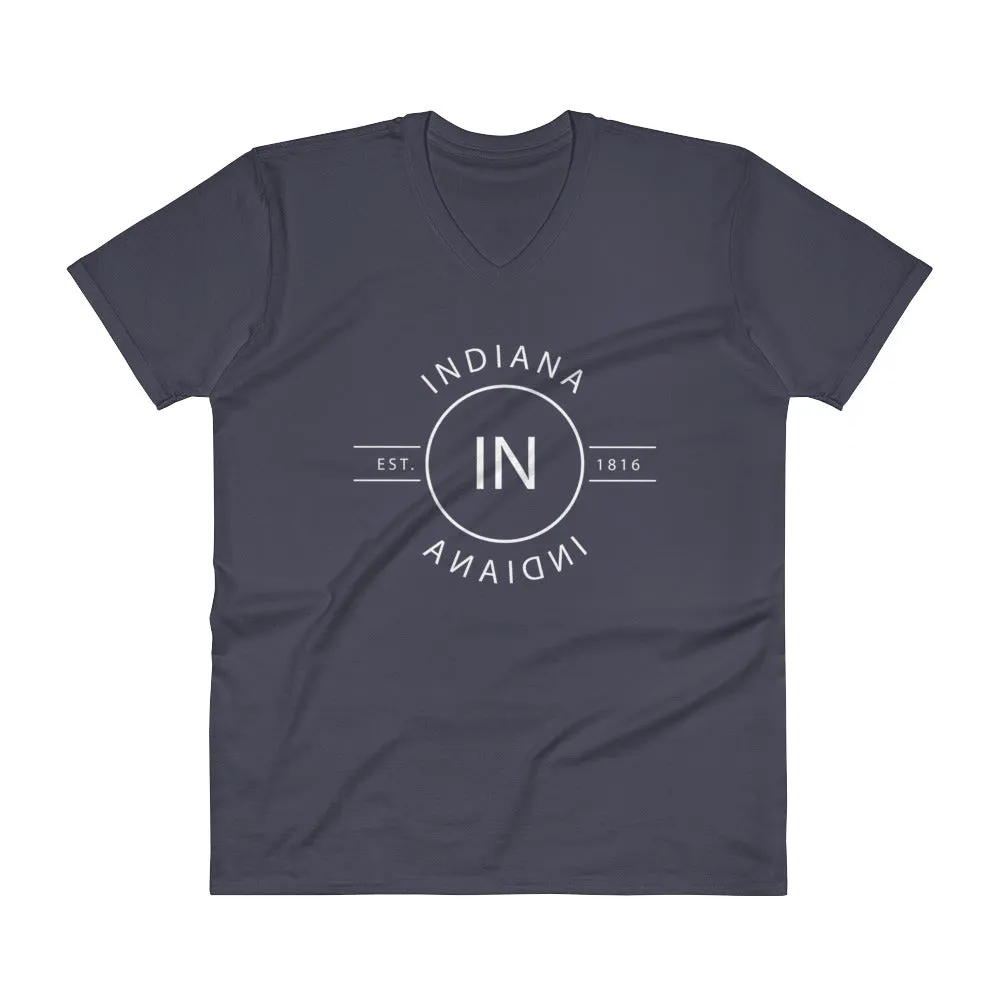 Indiana - V-Neck T-Shirt - Reflections