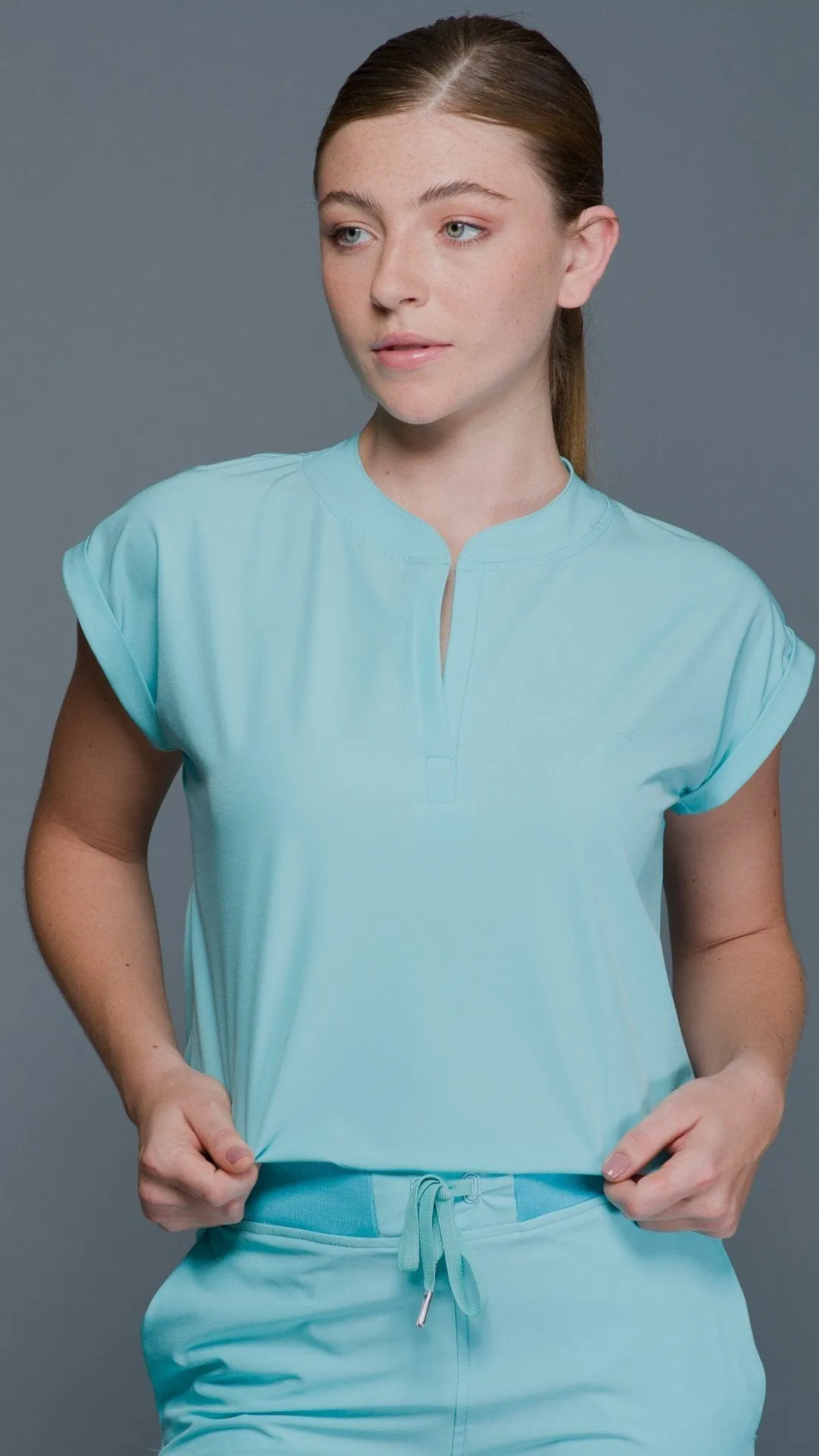 Kanaus® Top Casual Aqua | Dama