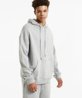 Ksubi 4 X 4 Biggie Hoodie Jet- HEATHER