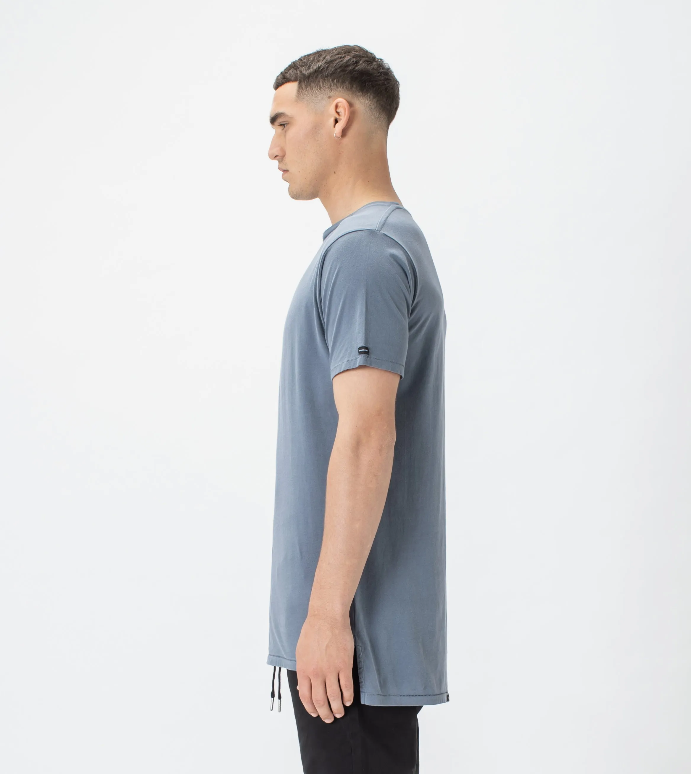 Label Flintlock Tee GD Chalk Blue