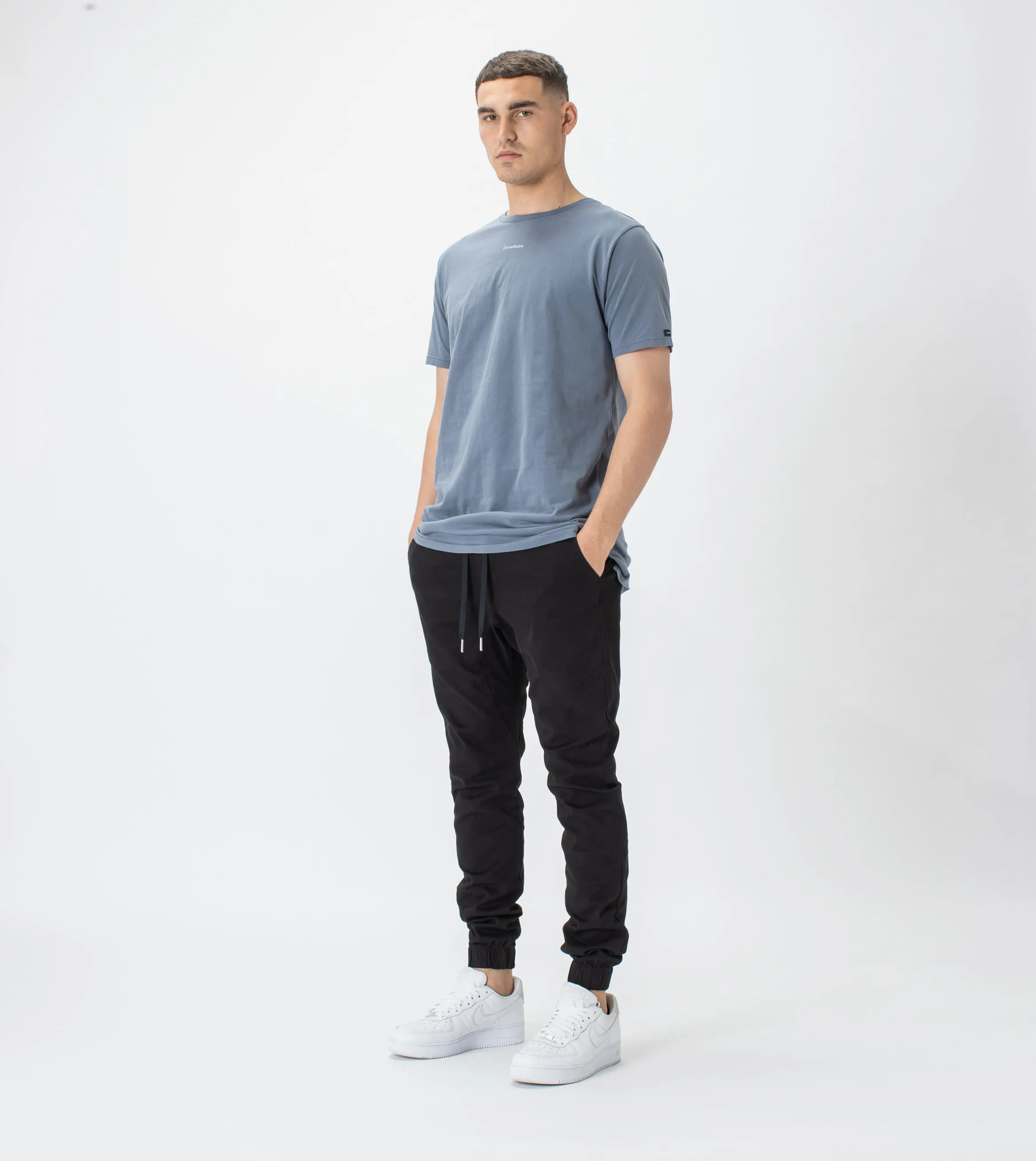 Label Flintlock Tee GD Chalk Blue