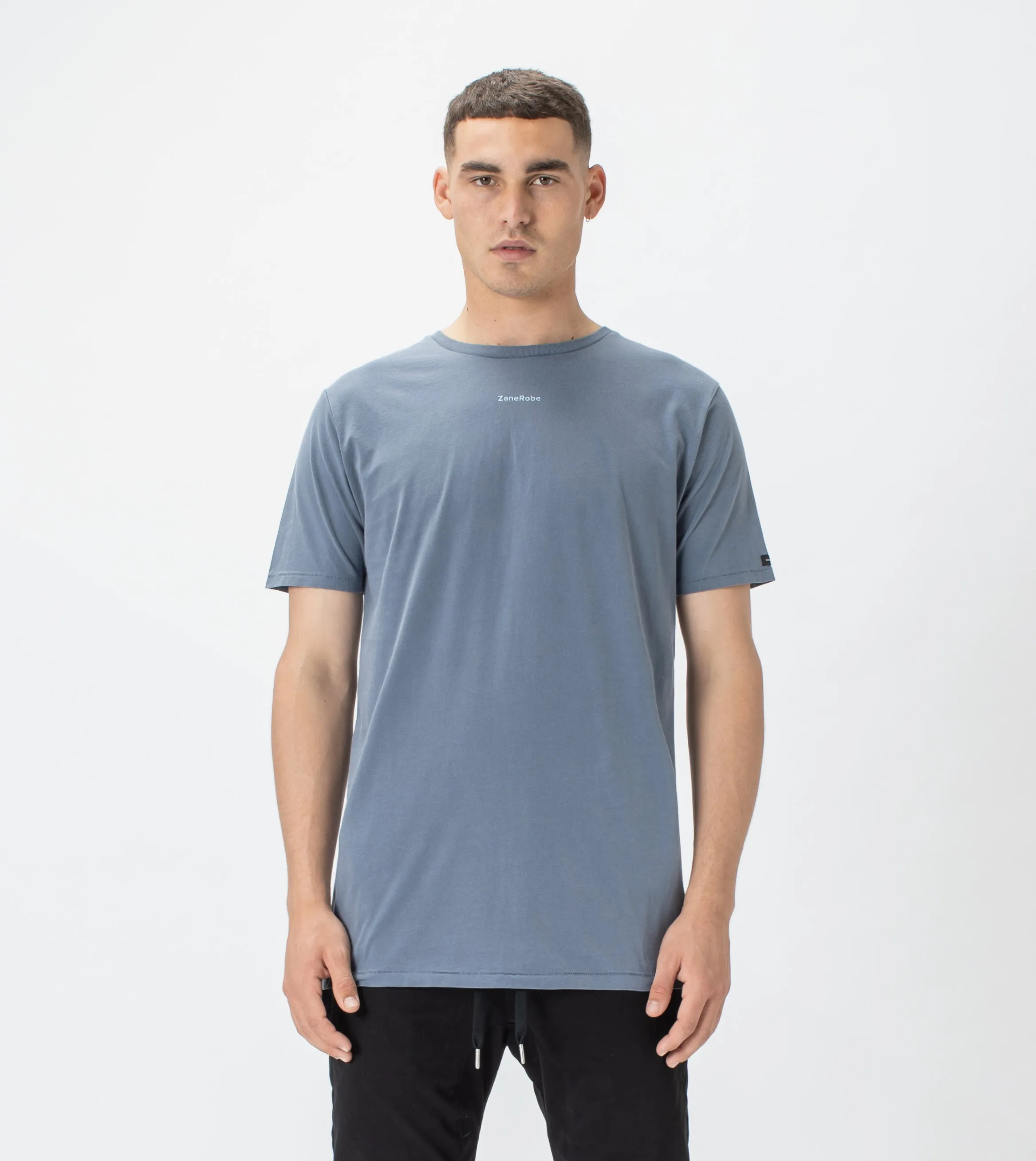 Label Flintlock Tee GD Chalk Blue